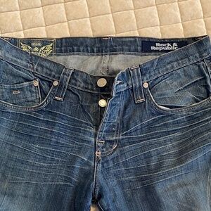 Rock & Republic Dark Wash Denim 34